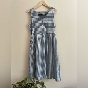 EUC Ace & Jig Rooney Dress in Starboard M medium